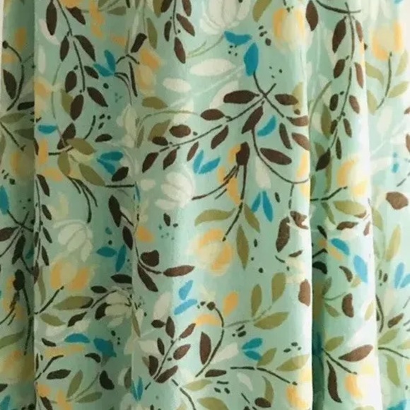 J Jill High Low Floral Skirt Size Medium - Picture 9 of 9